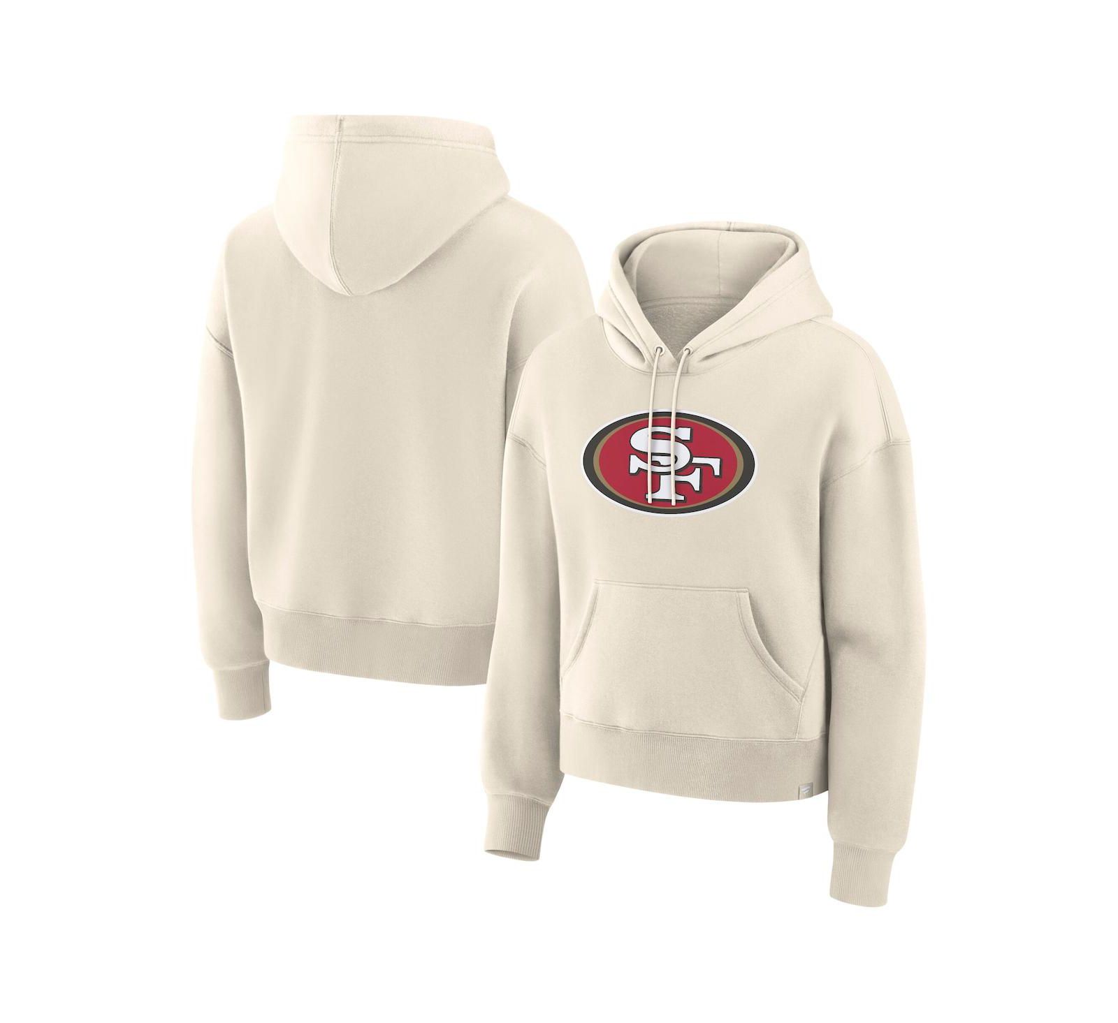 Женское худи Fanatics Cream San Francisco 49ers Dove Legacy Pullover