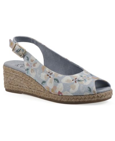 Light Blue Floral Fabric