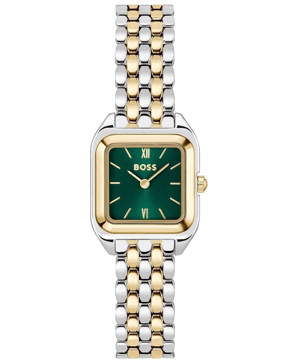 Hugo Boss Women's Mae Petite Quartz Basic Mini Two Tone Stainless Steel Watch, 22mm