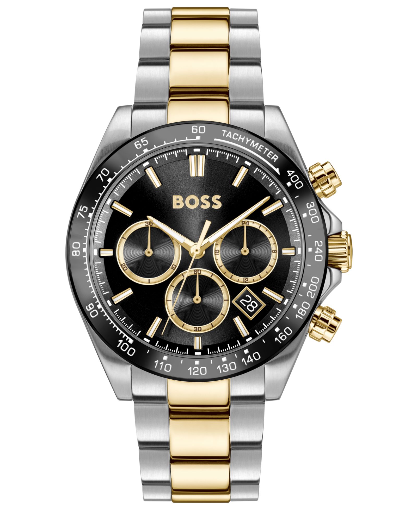 Часы Hugo Boss Men's Hero 2.0 Quartz, стальные, 44mm