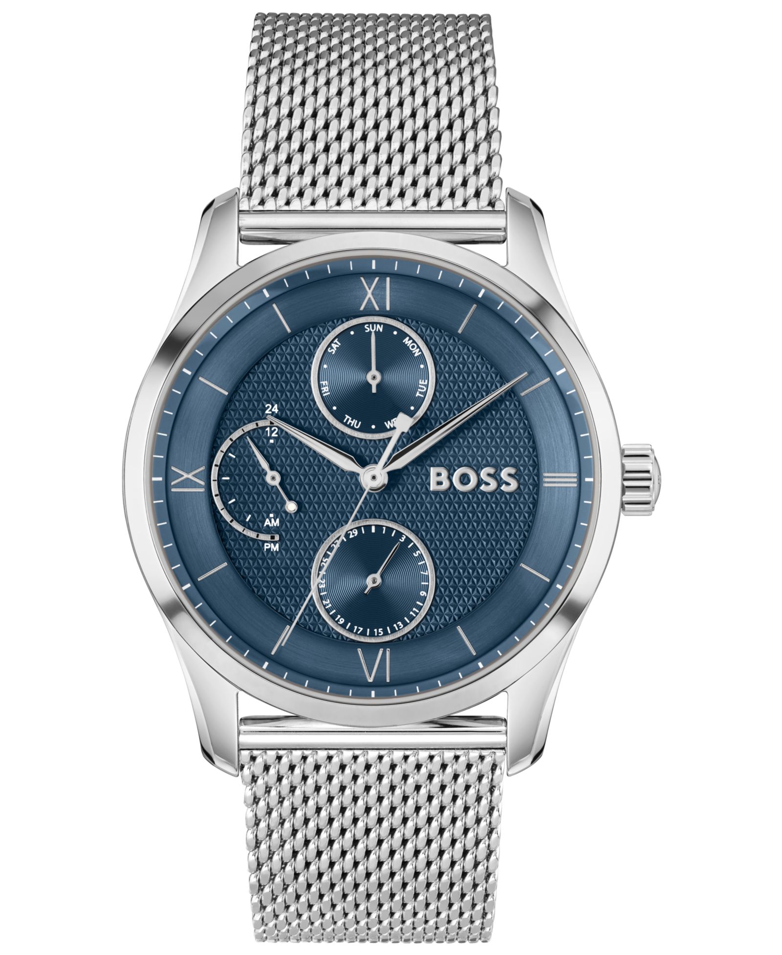 Hugo Boss Мужские часы Principle Master Quartz Multifunction из нержавеющей стали, 41mm