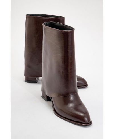 Burgundy faux leather