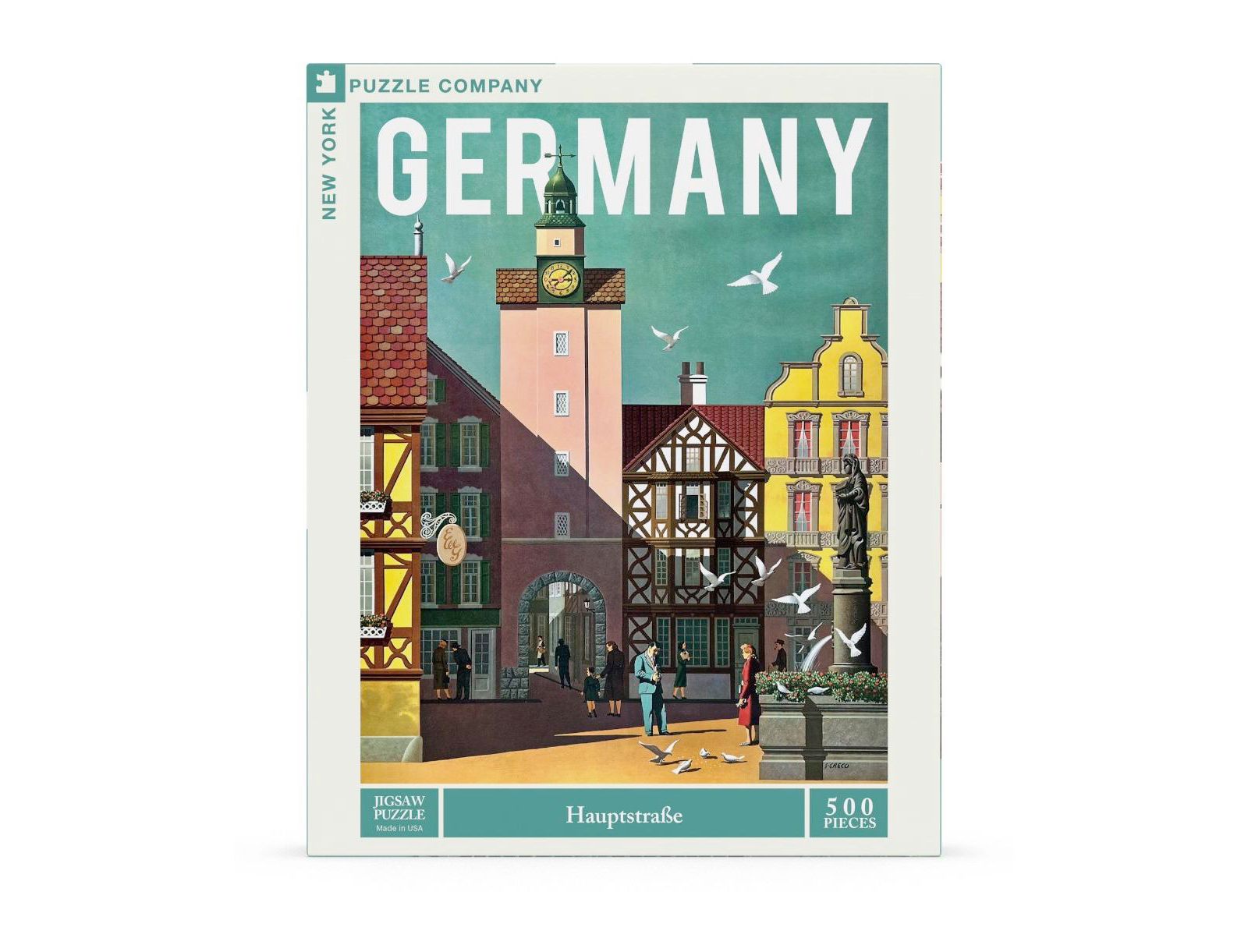 New York Puzzle Company Hauptstrasse пазл 500 деталей
