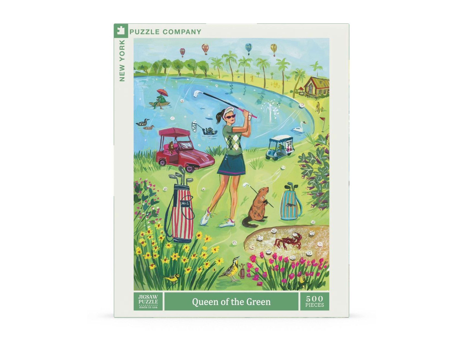 Пазл Queen of the the Green на 500 деталей от New York Puzzle Company