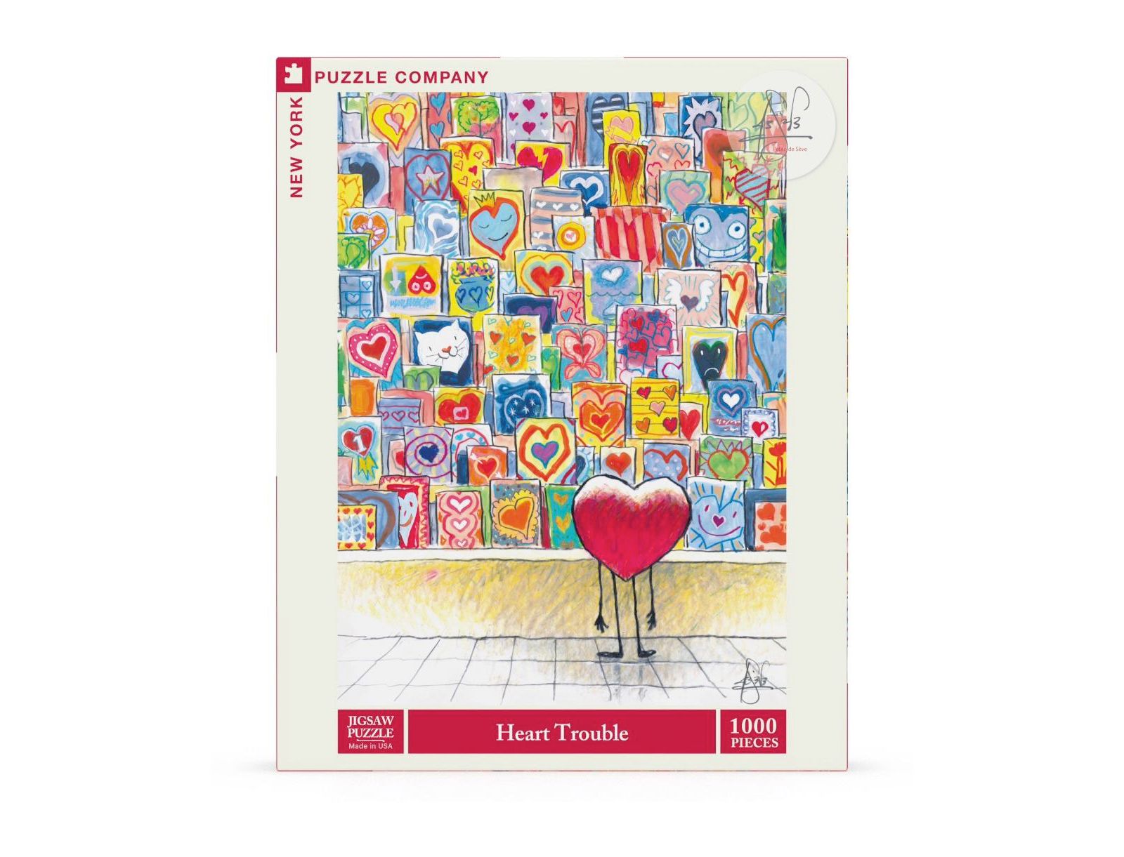 New York Puzzle Company Головоломка «Heart Trouble», 1000 деталей