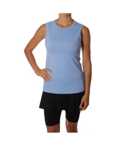Sofibella Women's UV Colors Sleeveless Tennis Shirt