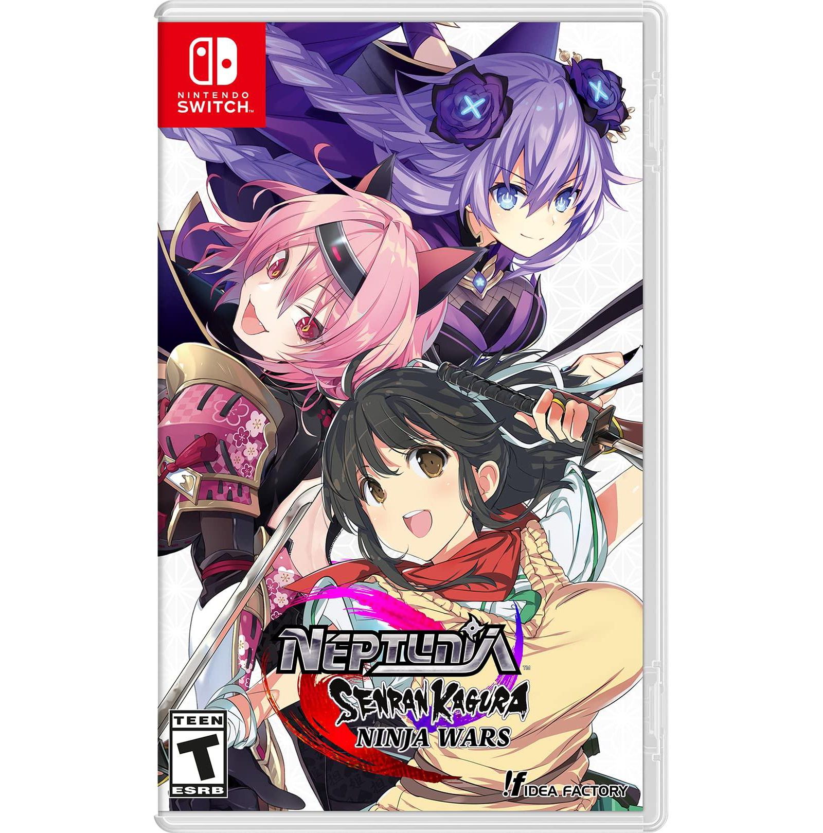 Neptunia x Senran Kagura: Ninja Wars Crossover Action RPG Nintendo Switch