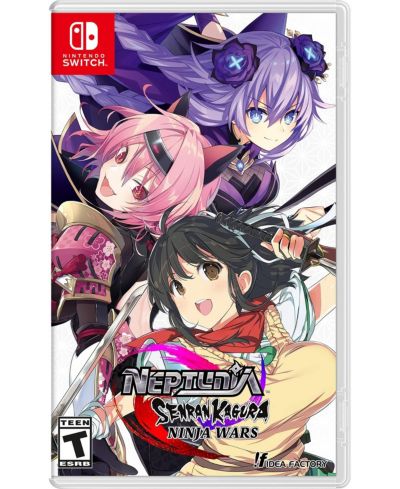 Neptunia x Senran Kagura: Ninja Wars Crossover Action RPG Nintendo Switch