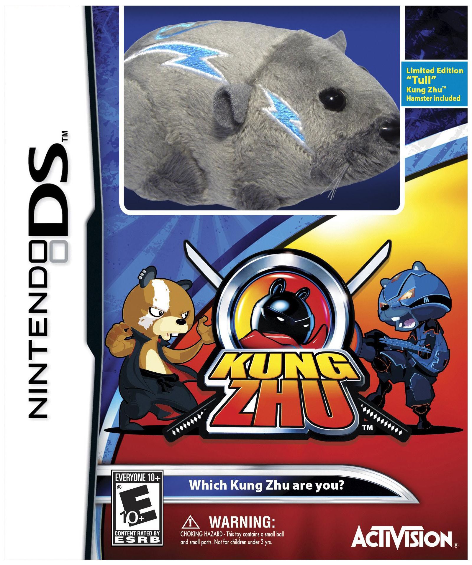 Activision Blizzard Kung Zhu Limited Edition с хомяком - Nintendo DS