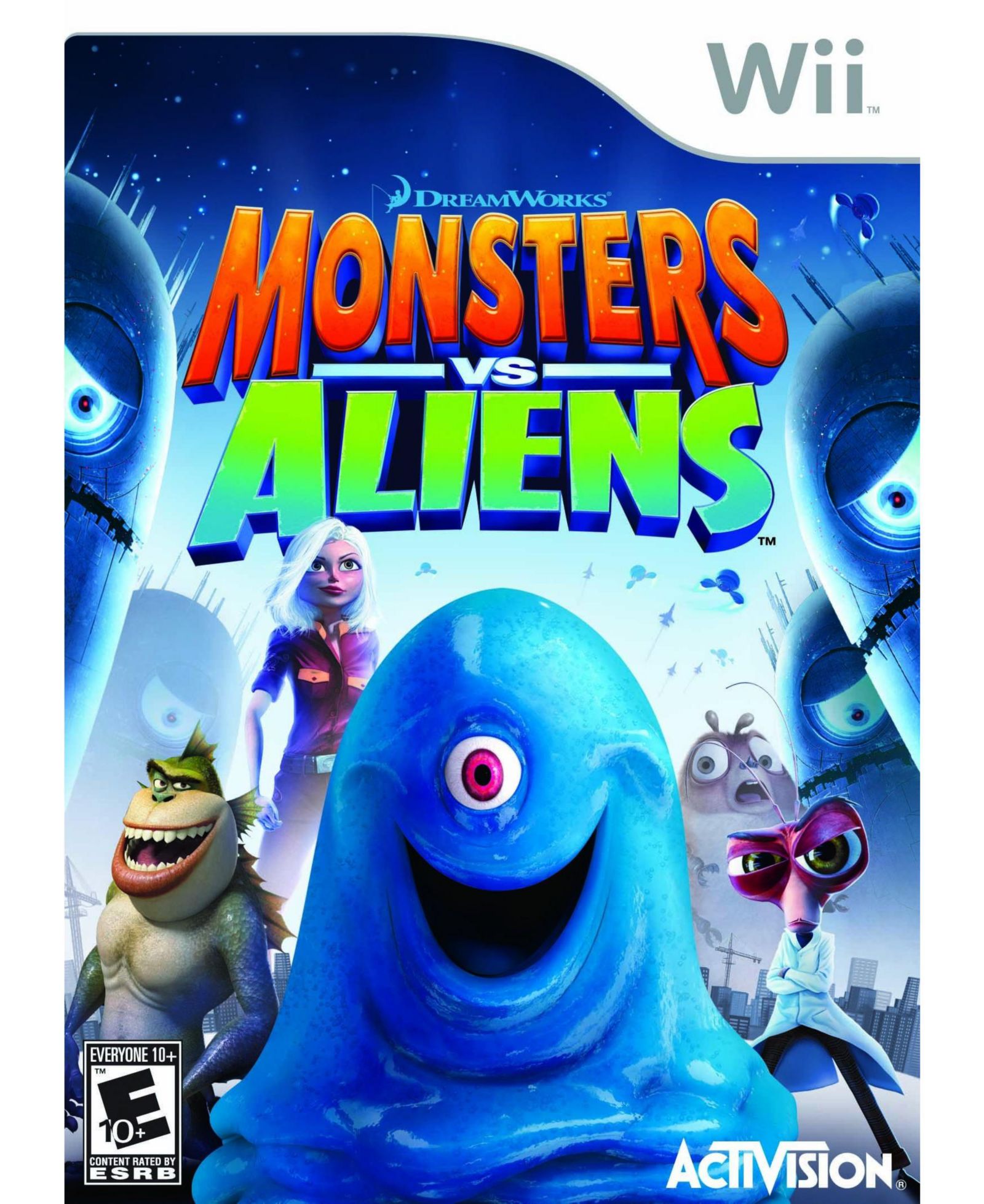 Monsters vs. Aliens - Nintendo Wii Activision Blizzard