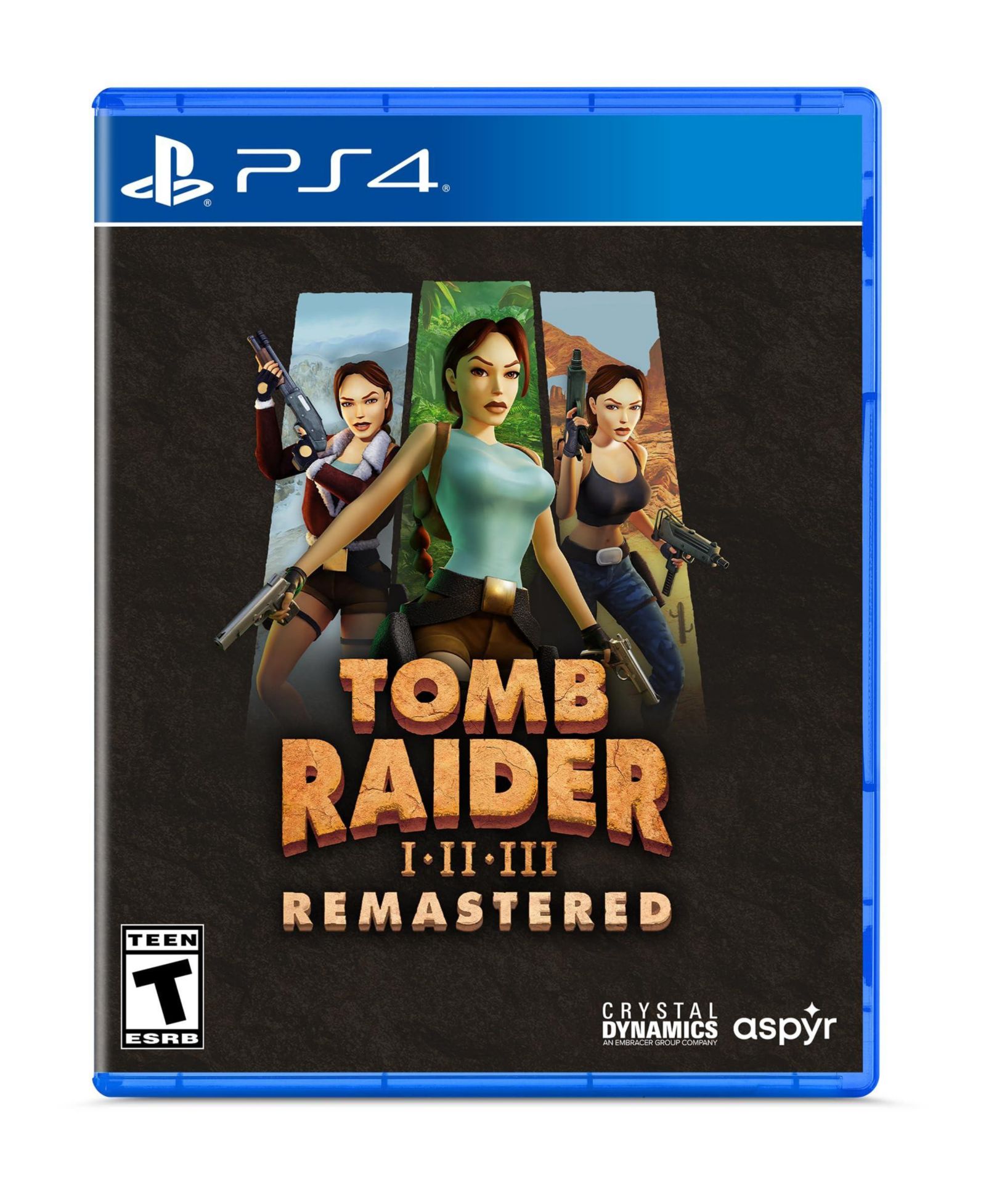 Sony Tomb Raider I-III Remastered Starring Lara Croft - PlayStation 4