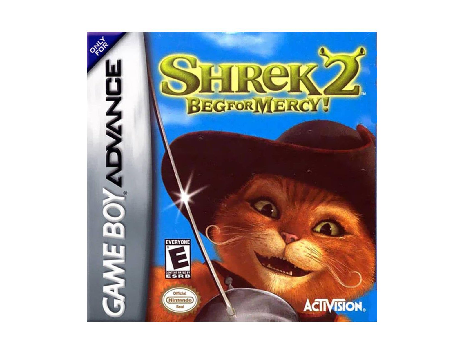 Activision Blizzard Shrek 2: Beg for Mercy экшен-приключение с боковой прокруткой для Game Boy Advance