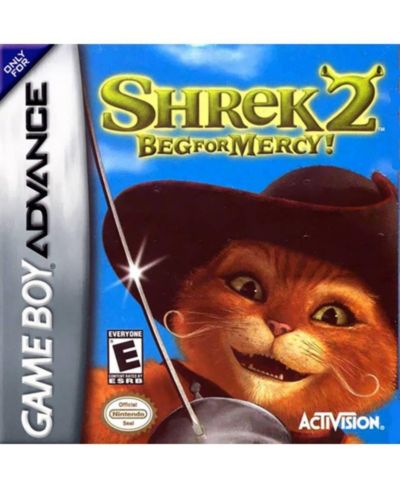 Activision Blizzard Shrek 2: Beg for Mercy Action-Adventure Side-Scrolling Game Boy Advance