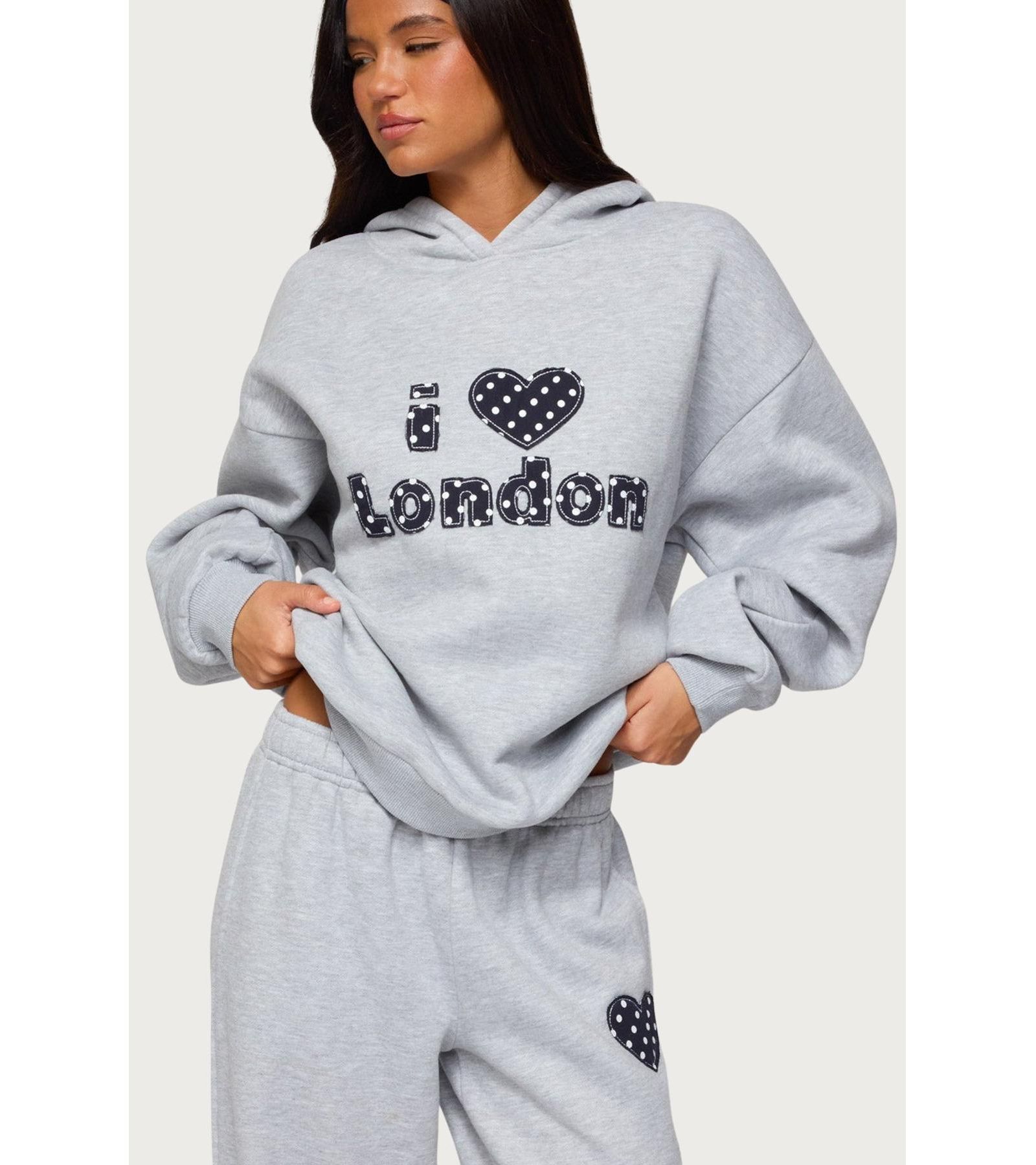 Женское худи I Heart London Edikted