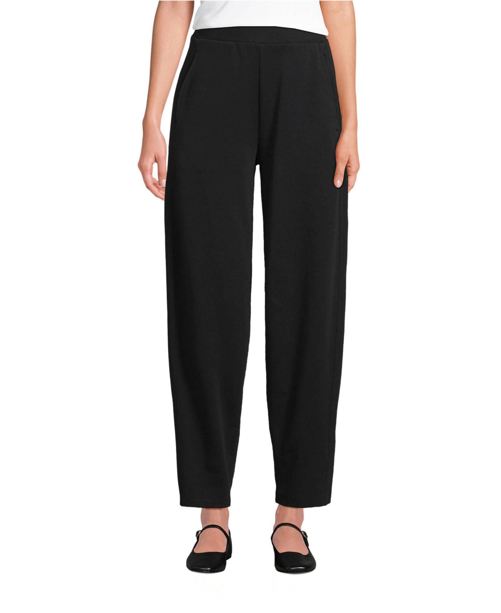 Брюки Lands' End Women's Sport Knit с высокой посадкой