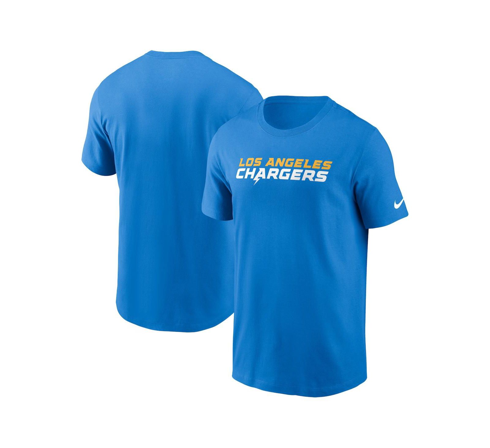 Мужская футболка Nike Powder Blue Los Angeles Chargers Essential