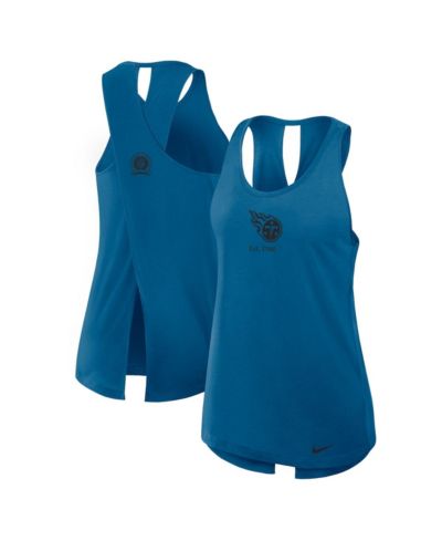 Nike Женский майка Nike Tennessee Titans Glory Crisscross Performance Navy