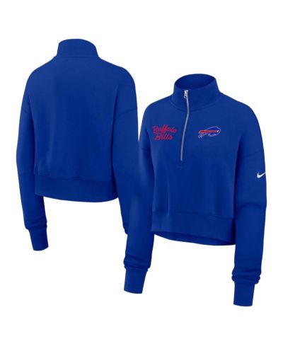 Женская толстовка Nike Royal Buffalo Bills Primetime Phoenix с полумолнией