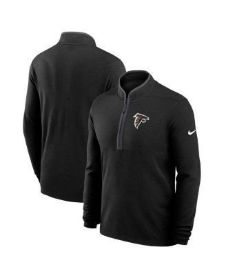 Мужская легкая кофта Nike Atlanta Falcons Victory Performance с полумолнией, цвет Black