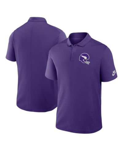 Nike Men's Purple Minnesota Vikings Rewind Victory Performance Polo Shirt