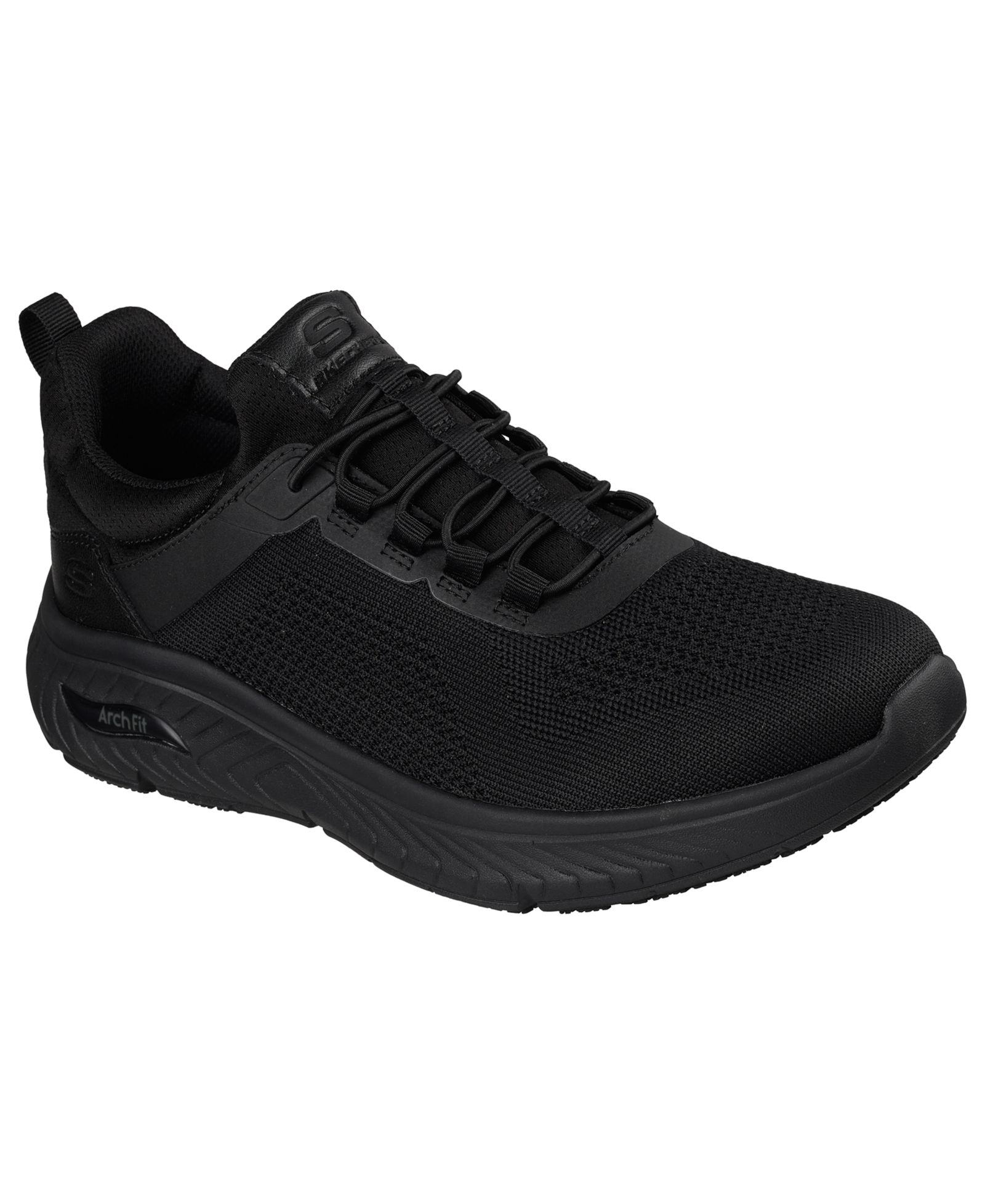 Skechers Men's Work Slip Resistant: Arch Fit Crosser - Rowynn Casual Work Sneakers from Finish Line
