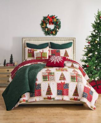 Greenland Home Fashions комплект из 3 стеганых одеял Holiday, King