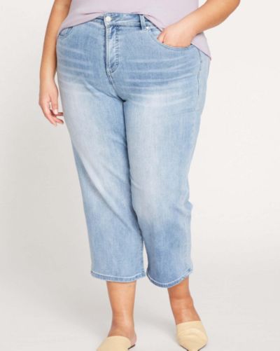 Universal Standard Женские джинсы Bae Boyfriend Crop