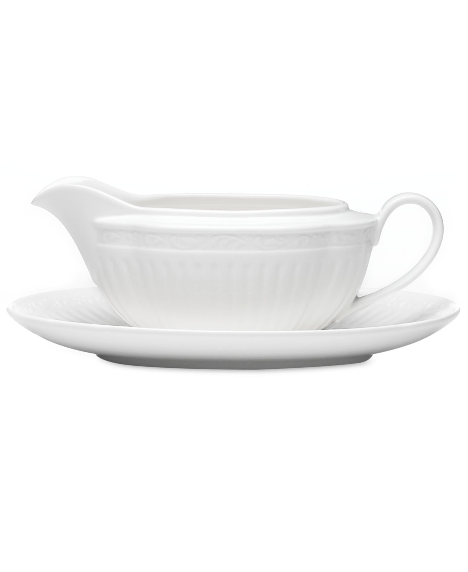 Mikasa Italian Countryside Gravy Boat with Stand