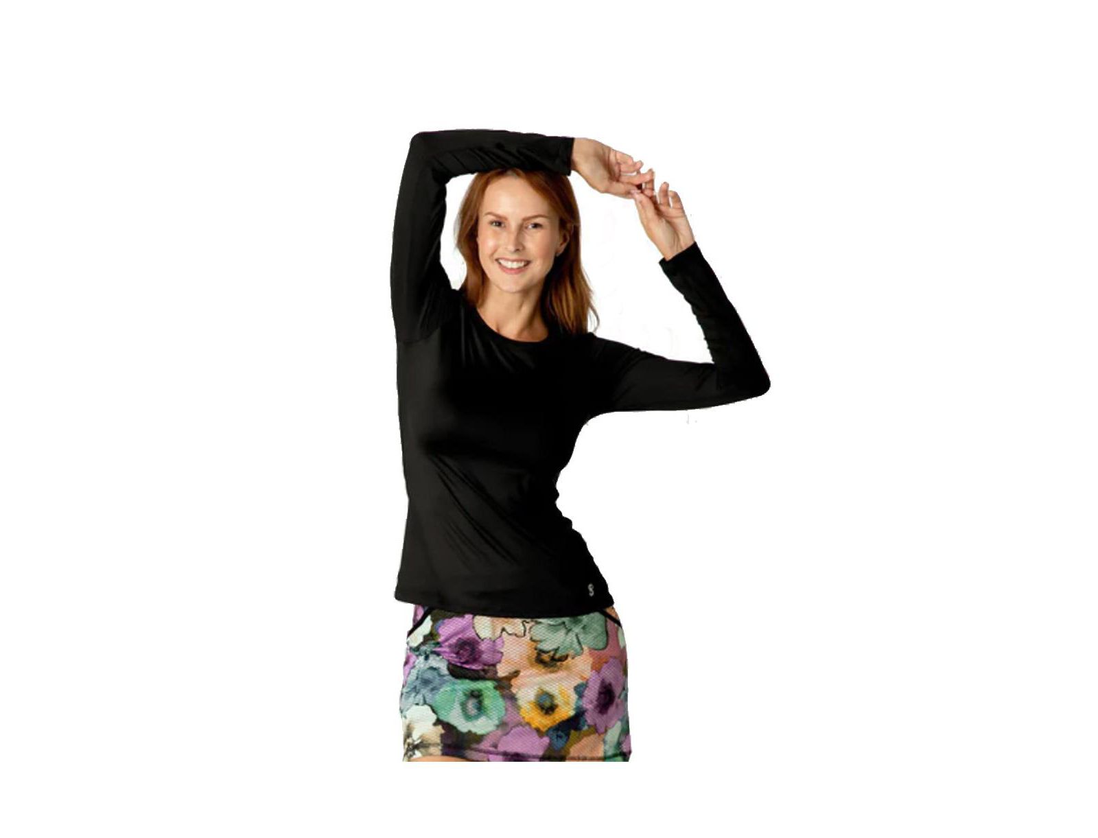 Sofibella Women's Long Sleeve Tennis Shirt