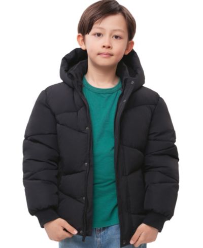 Rokka&Rolla Boys (4 - 18) Cozy Grid Puffer Jacket