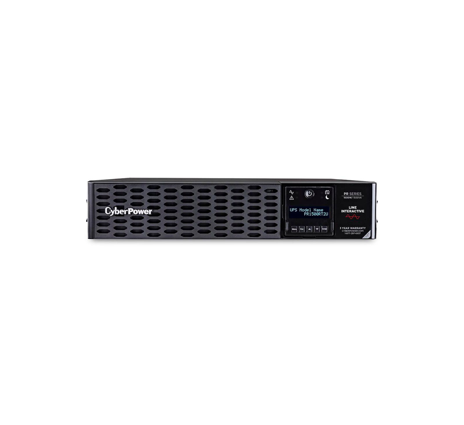 CyberPower PR1500RTXL2UCN Smart App 1500VA/1500W Rack/Tower Sine Wave UPS for Web Browser and Network Management Systems
