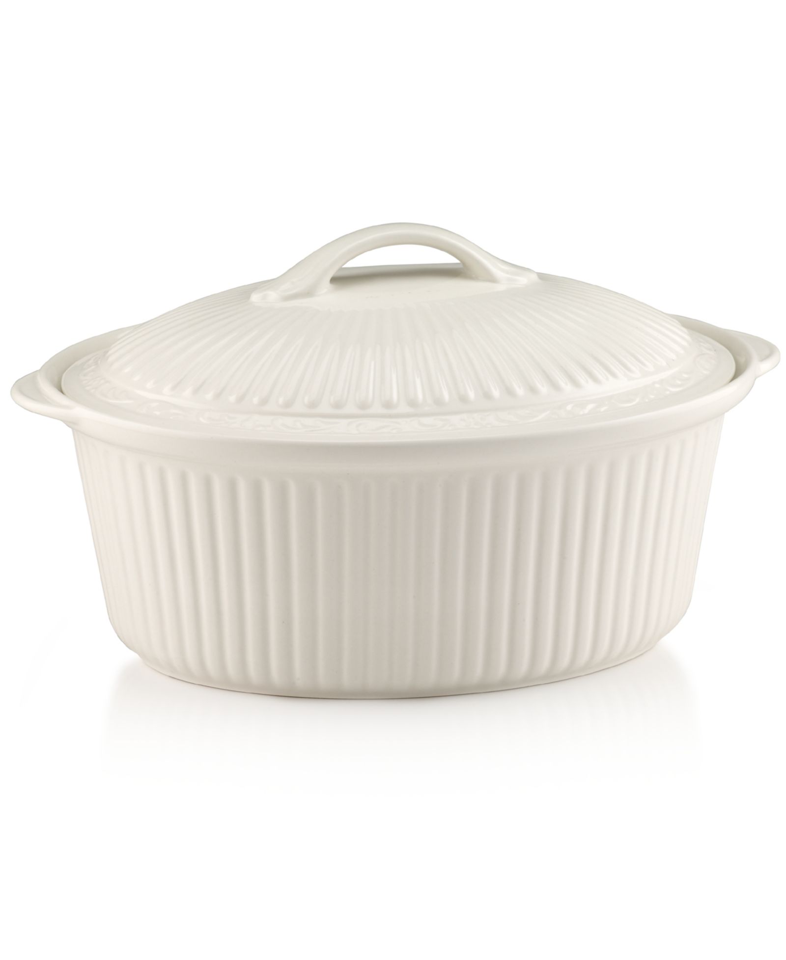 Квадратная форма для запекания Mikasa Italian Countryside Oval Covered Casserole Dish