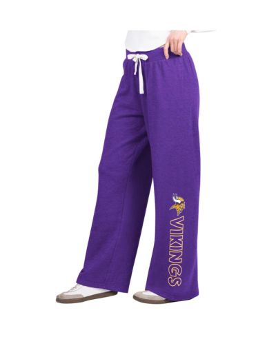 Женские спортивные брюки G-III 4Her by Carl Banks Purple Minnesota Vikings Field Wide Leg