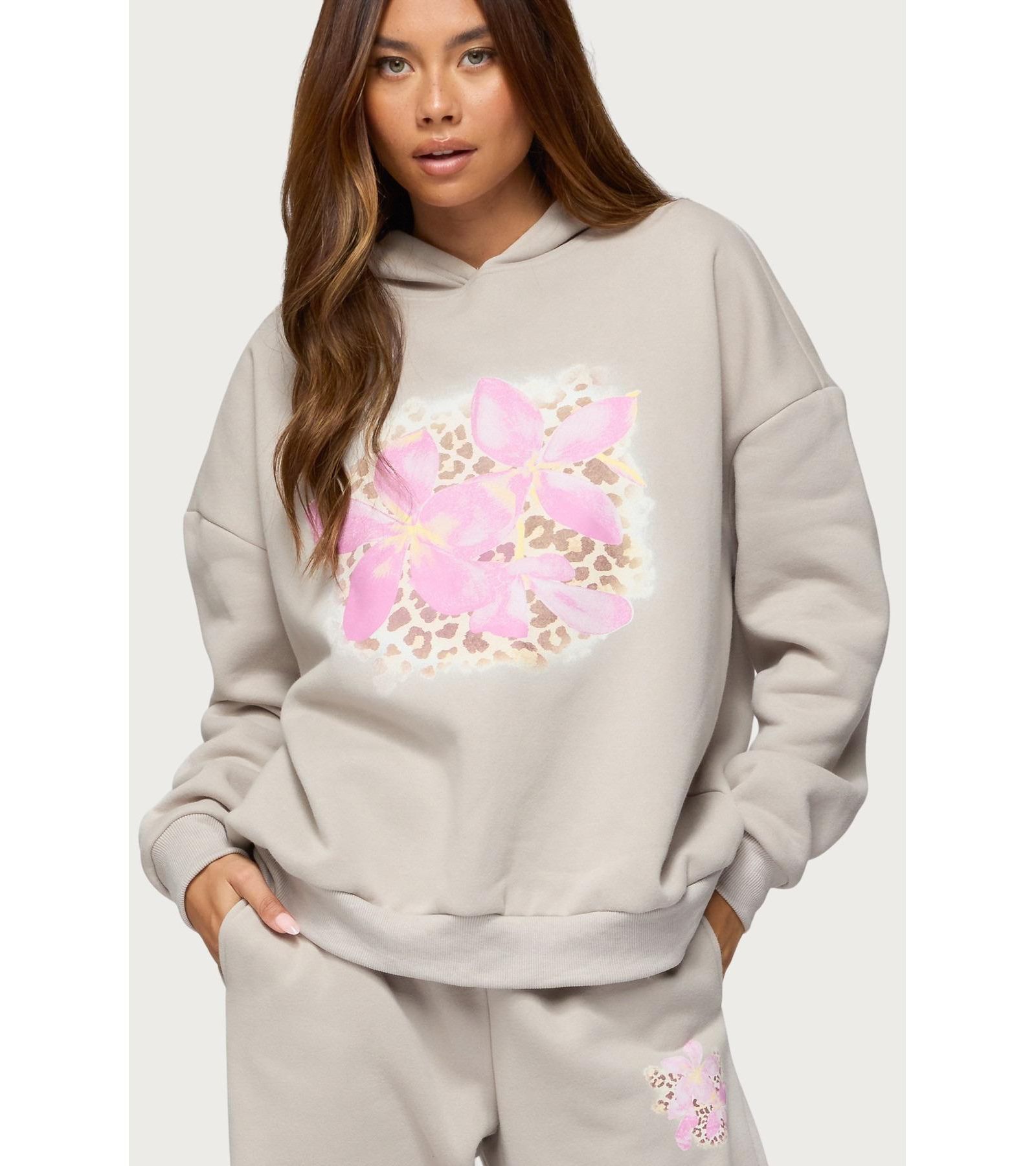 Женское худи Edikted Wild Petal