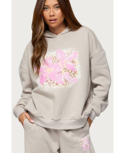 Женское худи Edikted Wild Petal