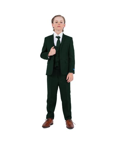 Perry Ellis Little Boys 5 Piece Pastel Suit Set