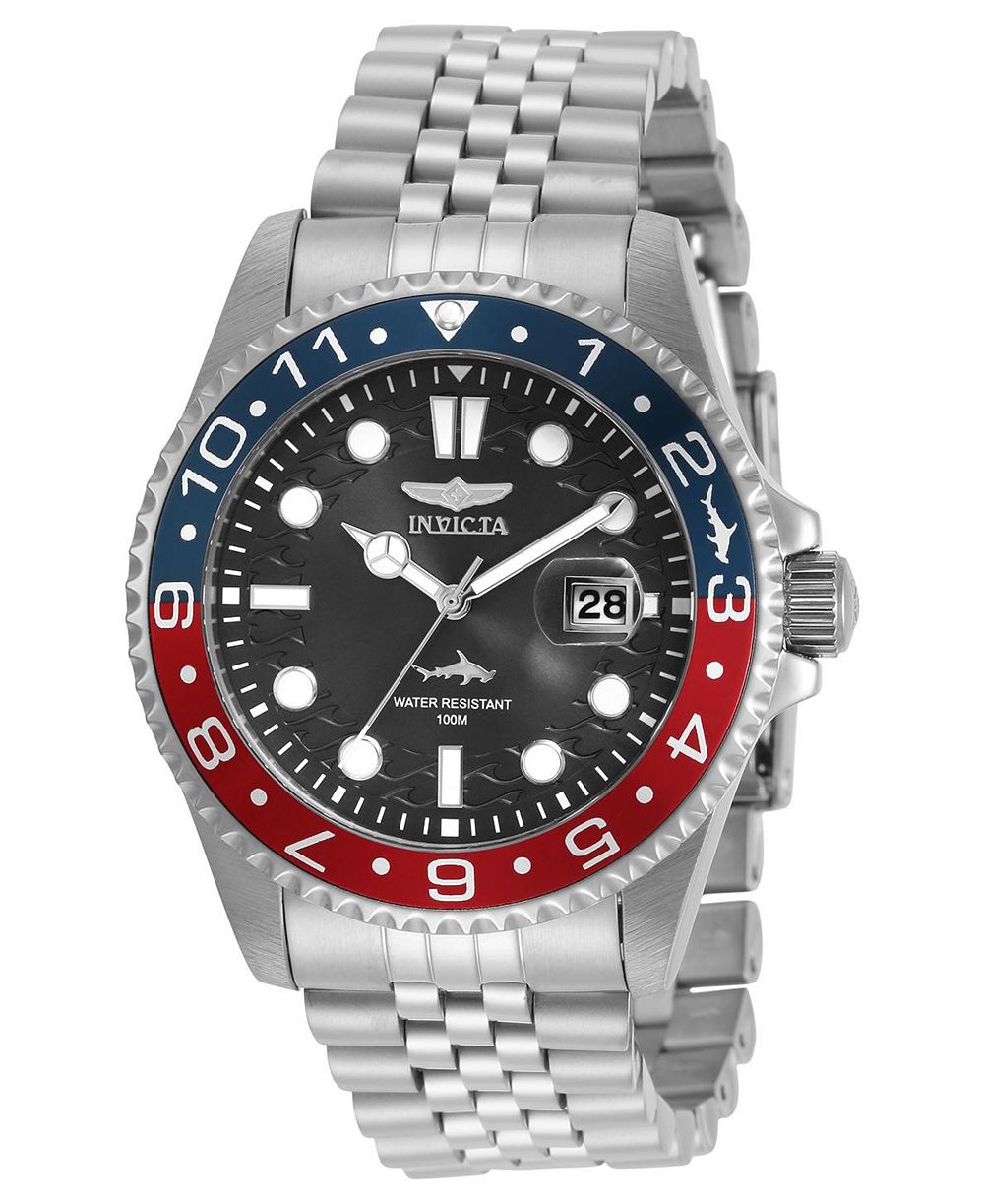 Invicta Men's 30619 Pro Diver Quartz 3 Hand Black Dial Watch