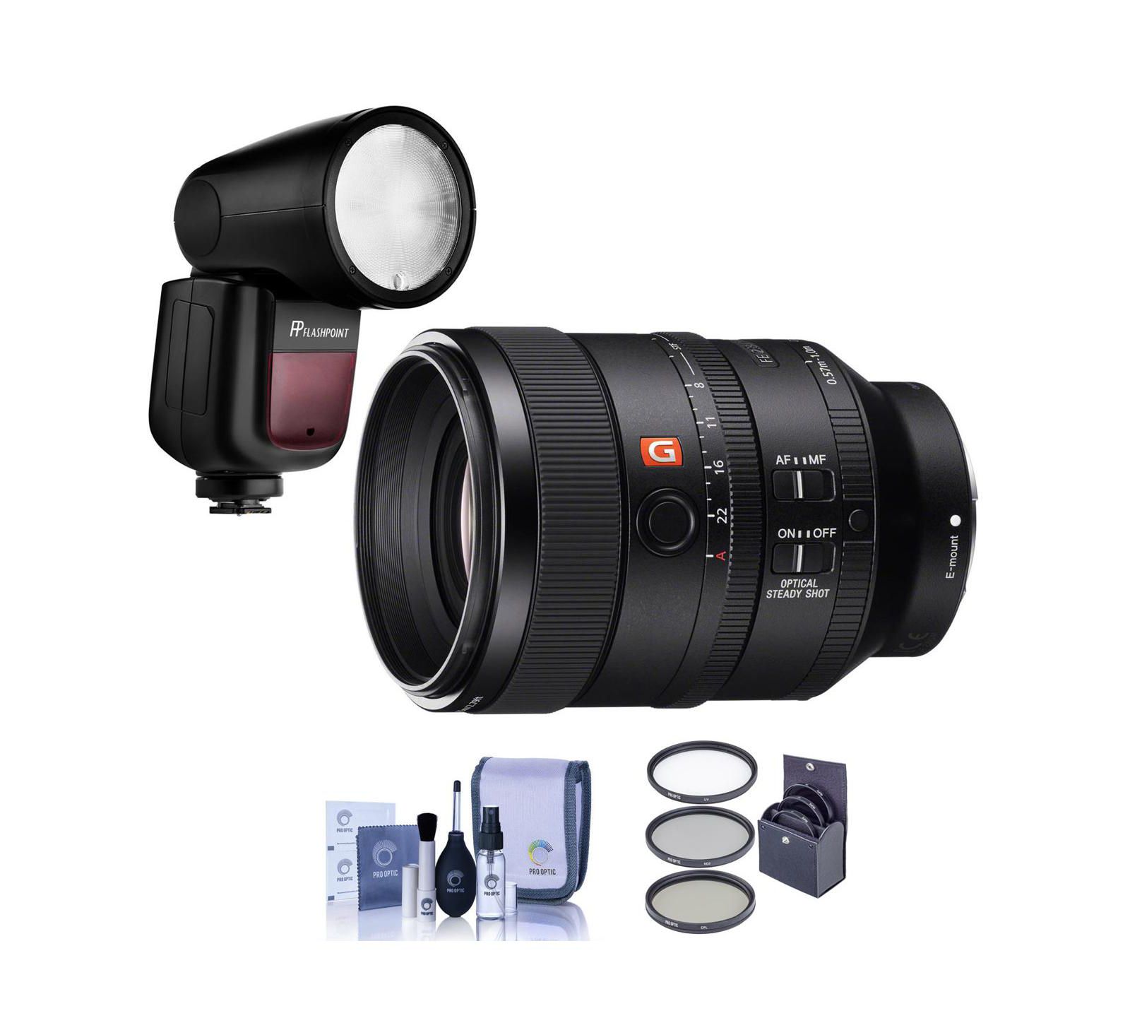 Объектив Sony FE 100mm f/2.8 STF GM OSS для Sony E с комплектом аксессуаров