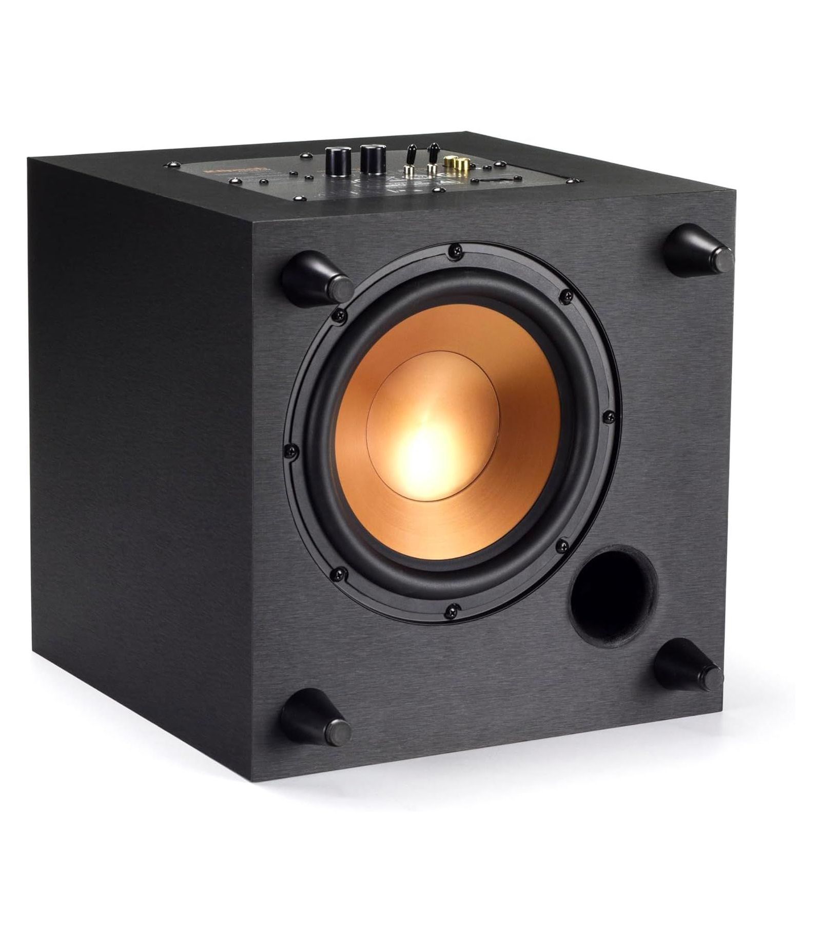 Компактный сабвуфер Klipsch R-8SW с полноцифровым усилителем (Brushed Black)