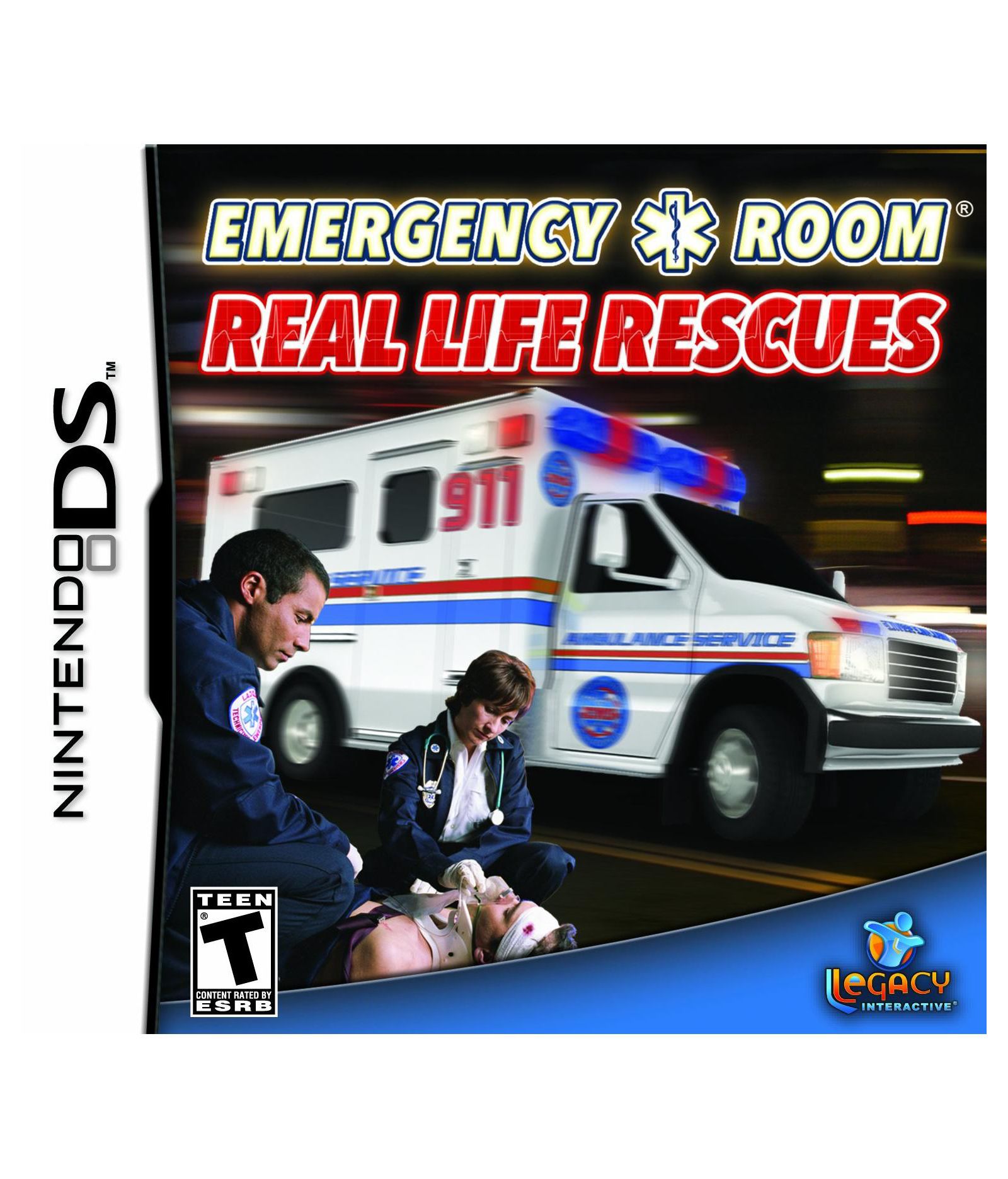 Emergency Room: Real Life Rescues Medical Simulation стандартное издание для Nintendo DS