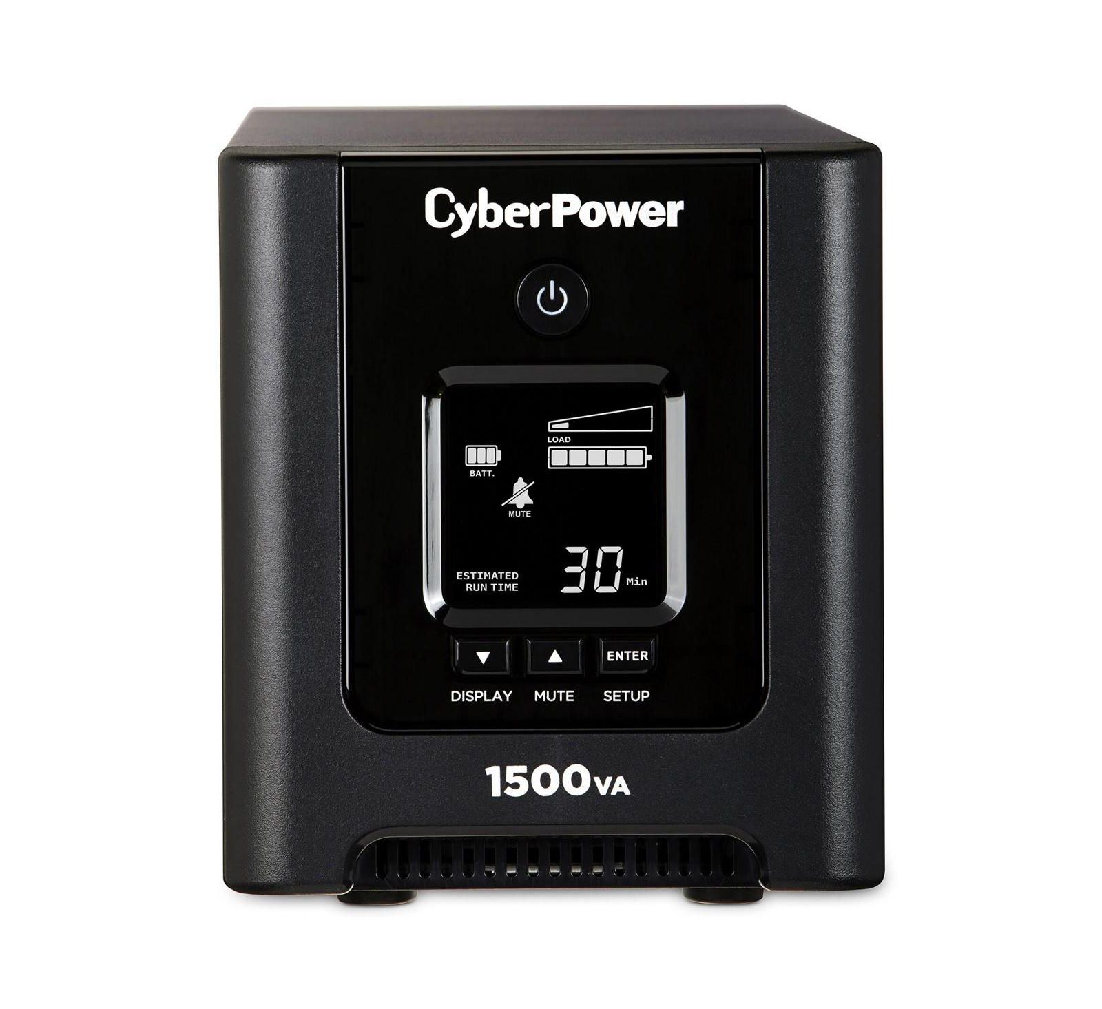ИБП CyberPower OR1500PFCLCD 1500VA/1050W PFC Sinewave Mini-Tower UPS