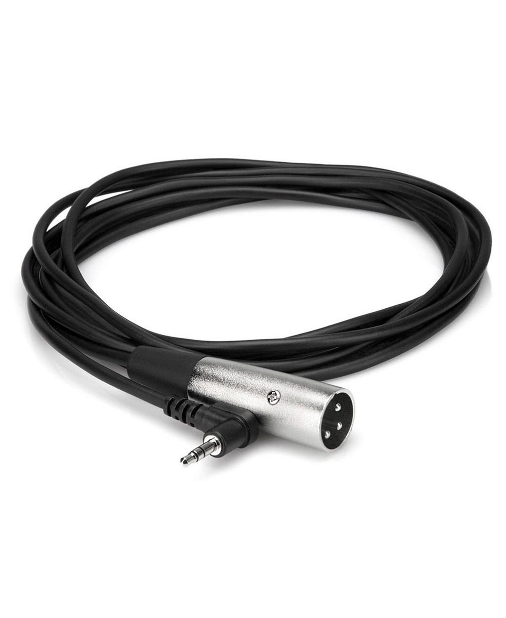Hosa Technology кабель XVM-110M 10 футов, прямой стерео 3.5mm, 1/8", мини-мужской к 3-контактному XLR мужской