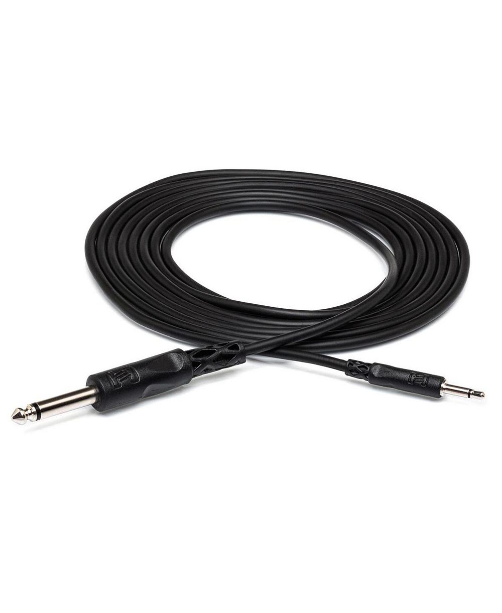 Hosa Technology кабель 3.5 мм TS к 1/4" TS моно соединительный, 5'