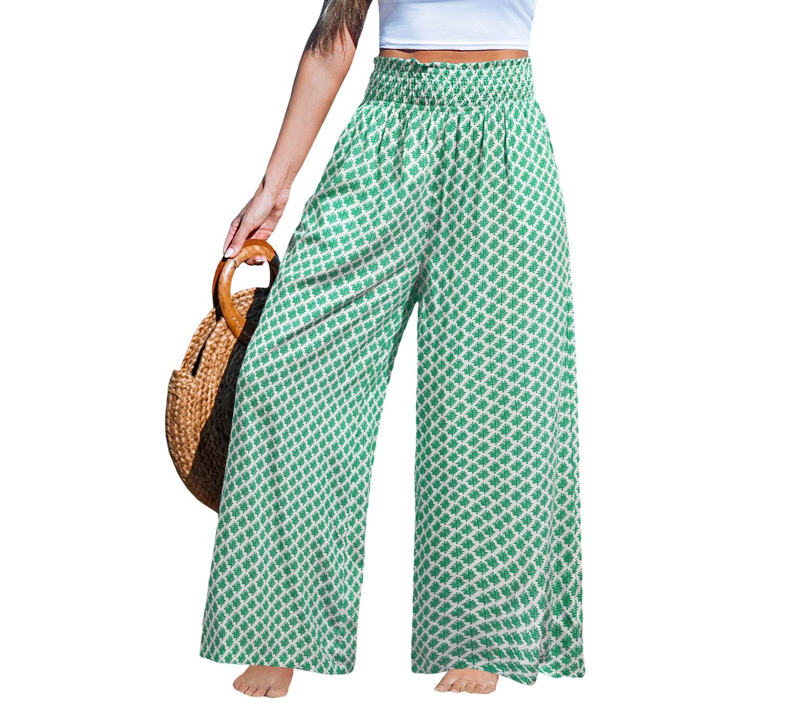 Женские брюки Cupshe Casablanca Flow Ornate