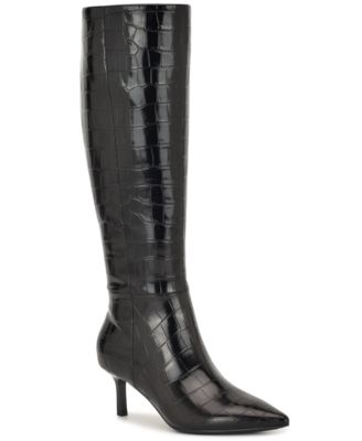 Женские ботильоны Nine West Kimdee с широким голенищем и каблуком-шпилькой