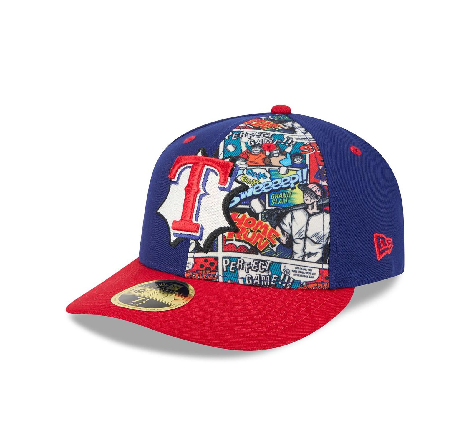 New Era Men's Royal/Red Texas Rangers 2025 MLB Diamond Hero Edition Low Profile 59FIFTY Fitted Hat