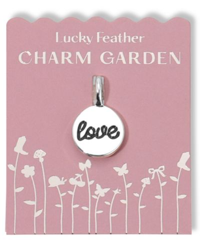 Подвеска Lucky Feather Charm Garden Love Disc