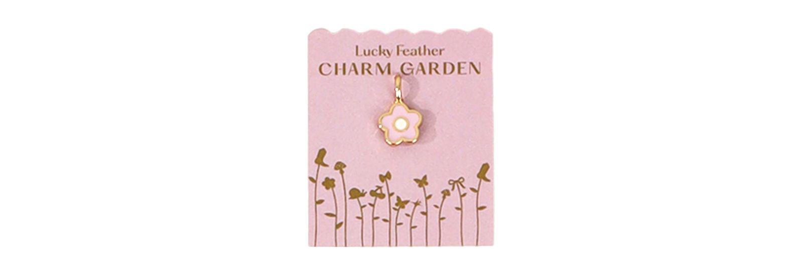 Подвеска-шарм Lucky Feather Charm Garden — цветок