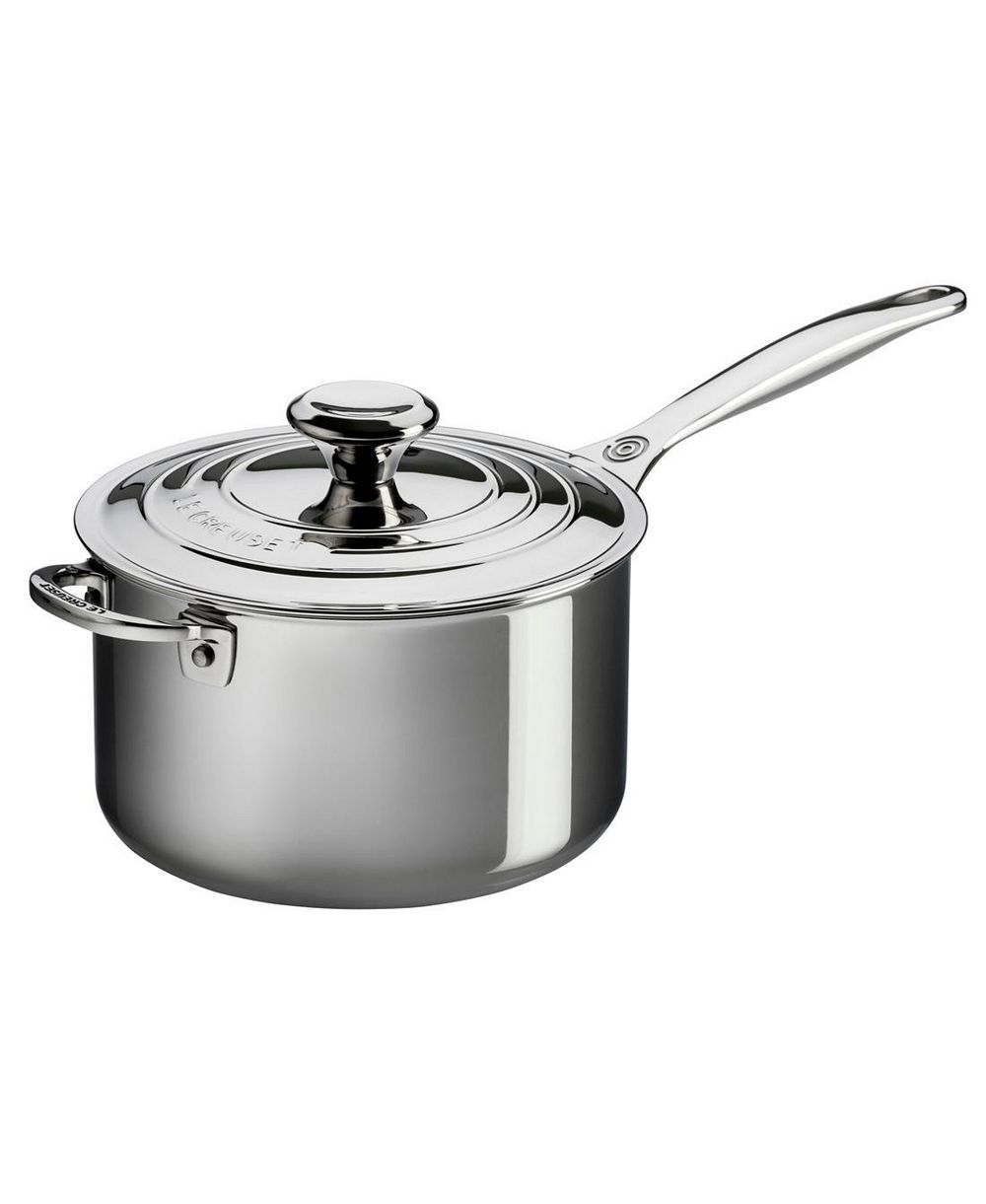 Le Creuset 4-Qt. Saucepan with Lid & Helper Handle