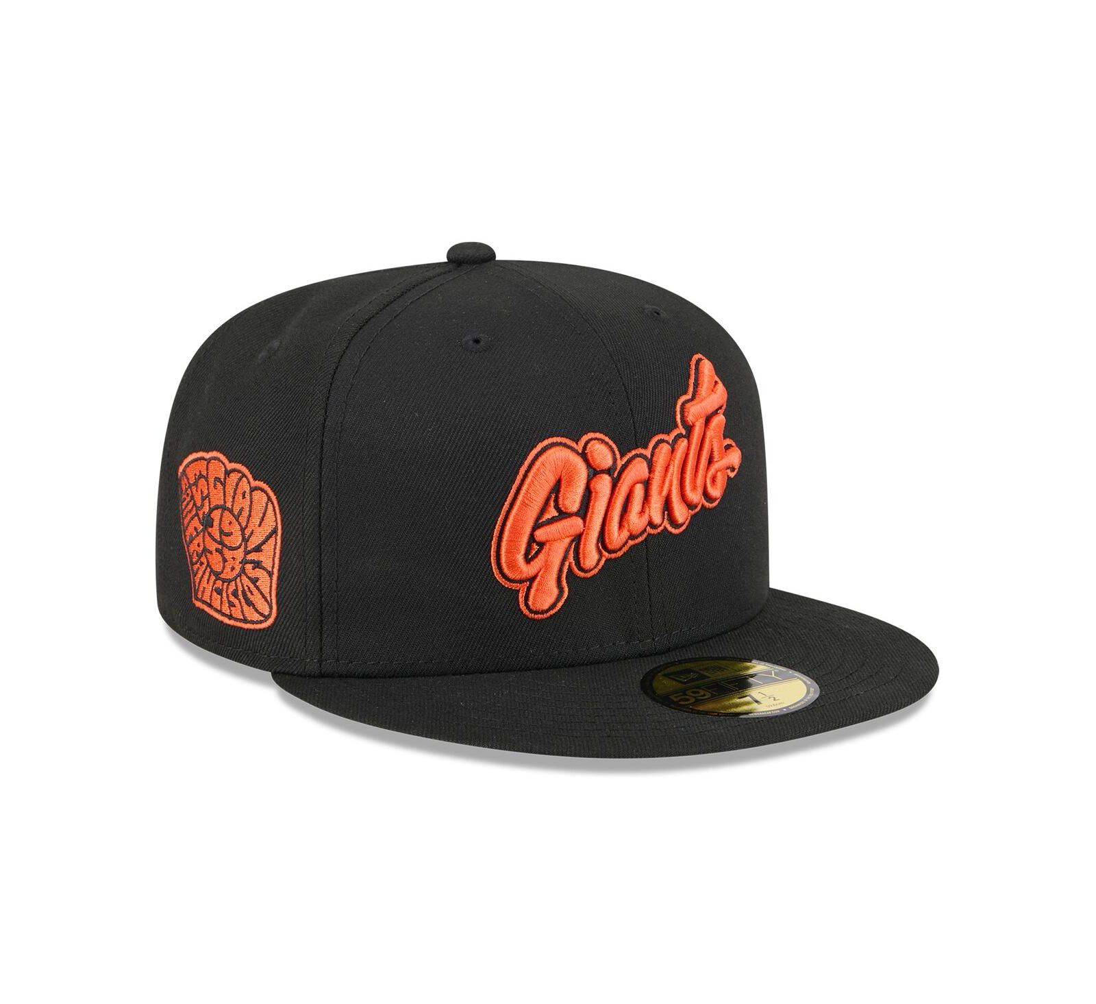 Мужская кепка New Era Black San Francisco Giants 2025 City Connect 59FIFTY Fitted